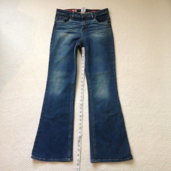 Y2k Guess Jeans Millenium Stretch Denim 3-V-01 Red Label Size 32 - Picture 8 of 11